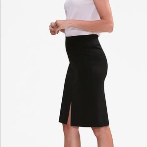 MM LAFLEUR GREENPOINT SKIRT BLACK SIZE 16 NWT